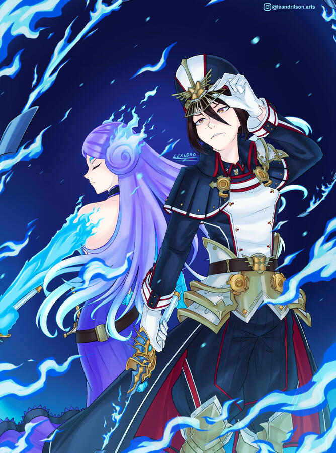 Morag and Brighid (Xenoblade Chronicles 2)